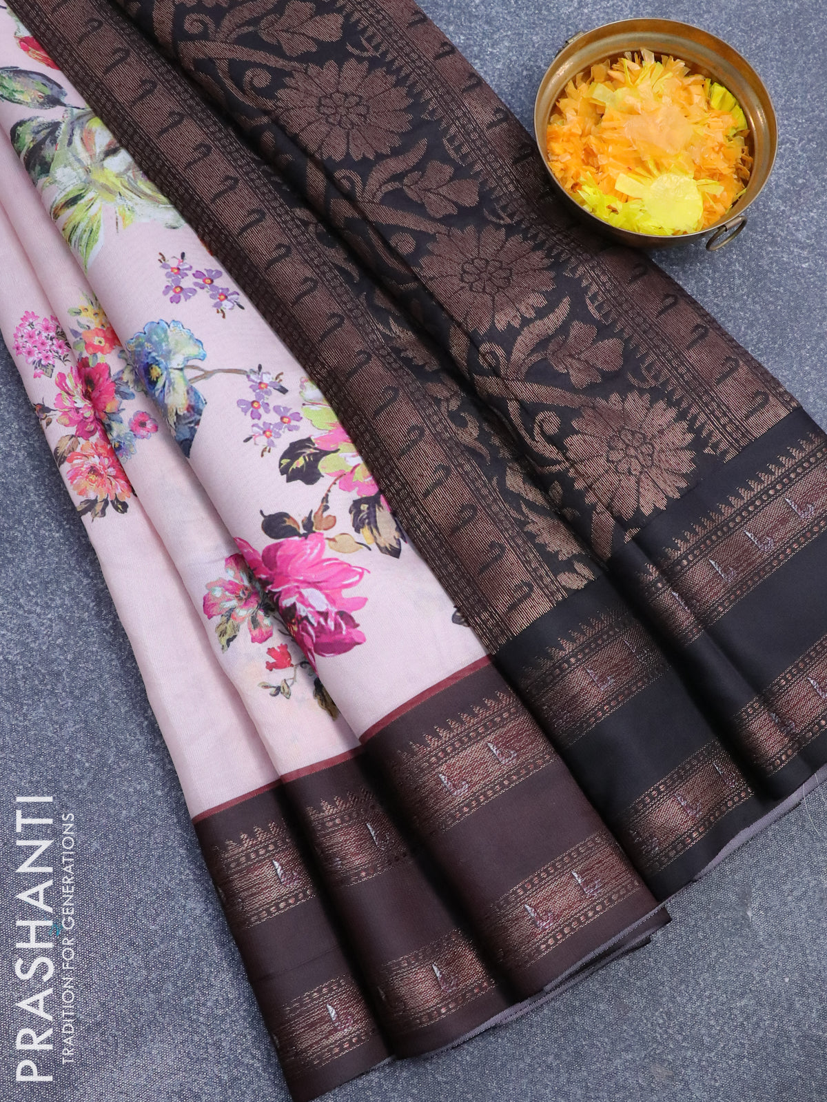 Semi Kanjivaram Silks By Prashanti. – Prashanti Sarees