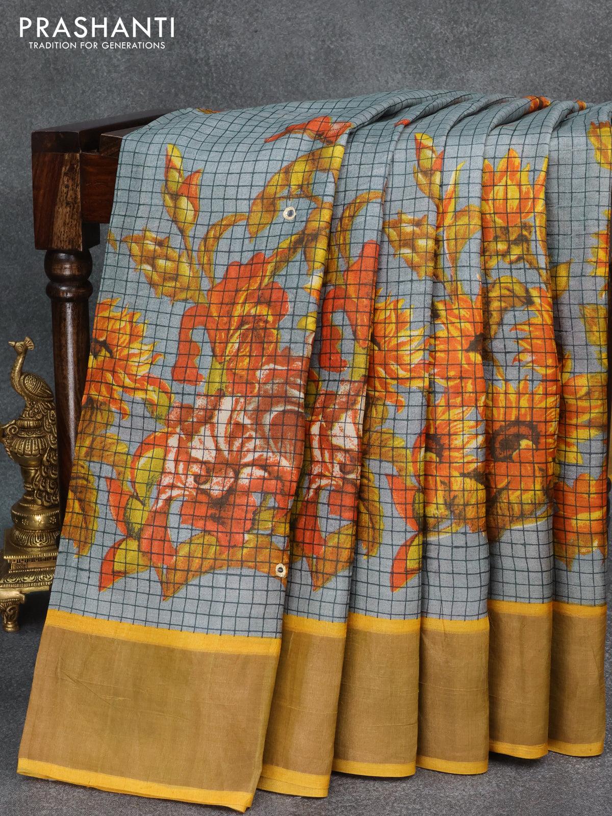 Tussar Silk – Prashanti Sarees