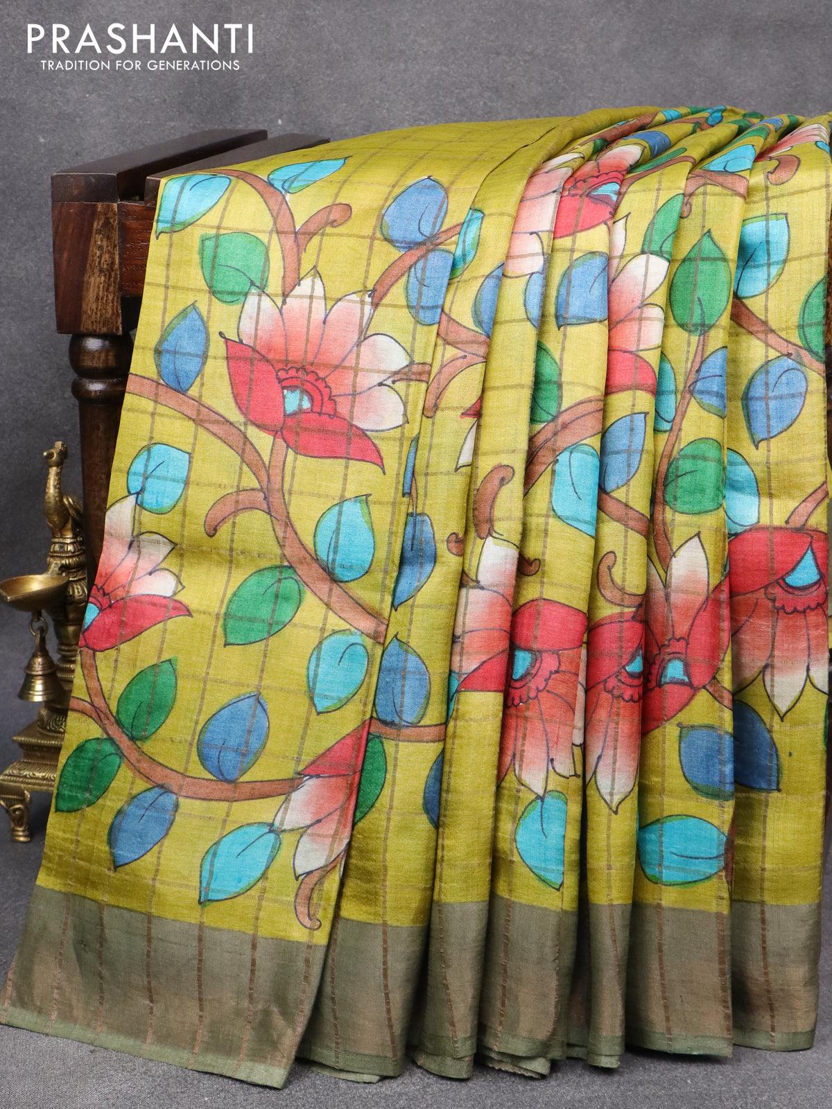 Tussar Silk – Prashanti Sarees