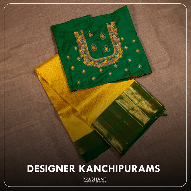 Designer Kanchipuram Silk Sarees