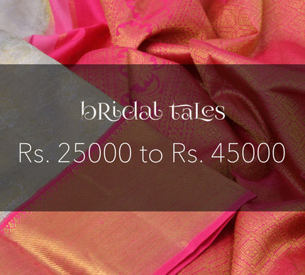 Collection image for: Bridal Kanchipurams - Rs. 25000 to Rs. 45000