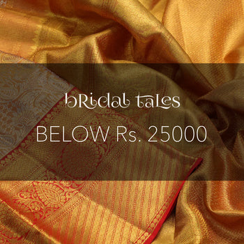 Bridal Kanchipurams - Below Rs. 25000