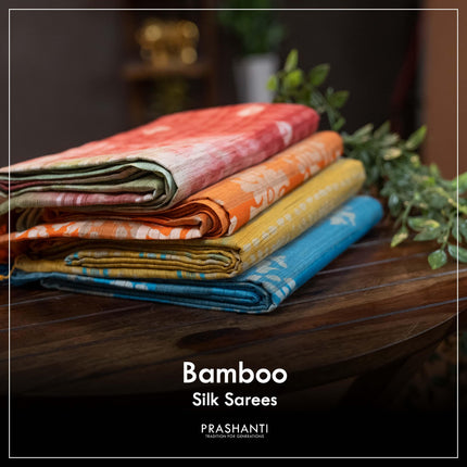 Bamboo Silk Sarees - Prashanti Sarees