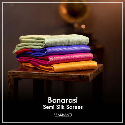 Banarasi Semi Silks - Prashanti Sarees