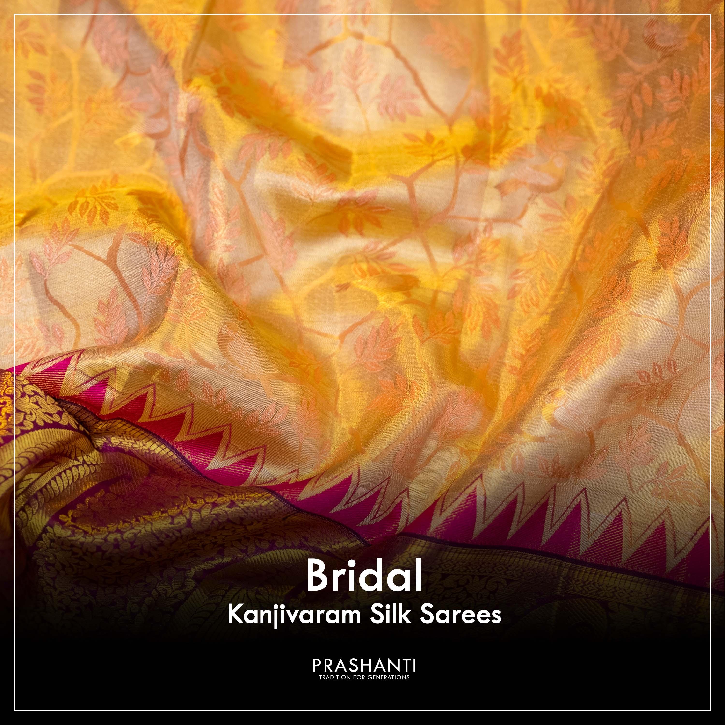 Bridal Tales | Kanjivaram Silk Sarees By Prashanti Sarees