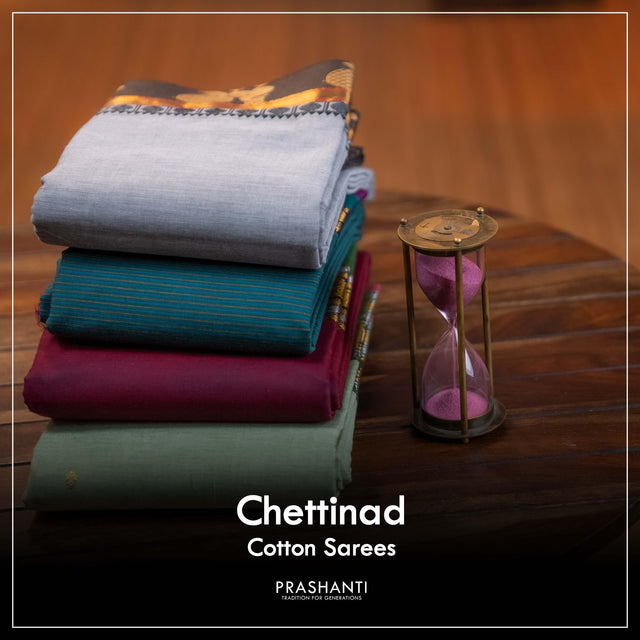 Chettinad Cotton Sarees - Prashanti Sarees