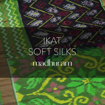 Ikat Soft Silks - Prashanti Sarees