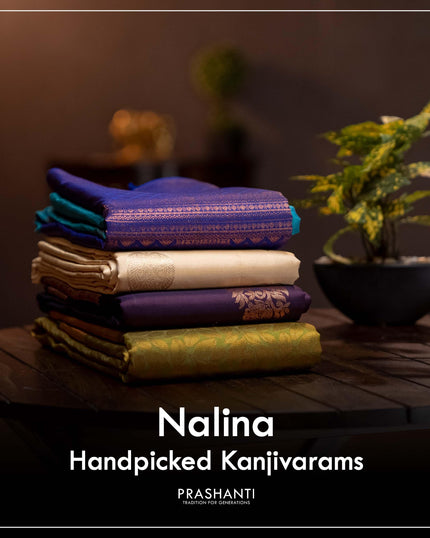 Nalina - Handpicked Kanjivarams - Prashanti Sarees