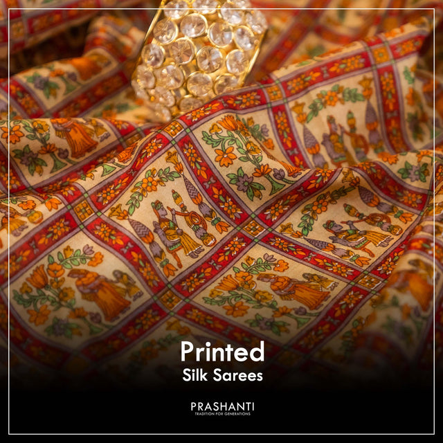 Printed Silk Sarees - Prashanti Sarees