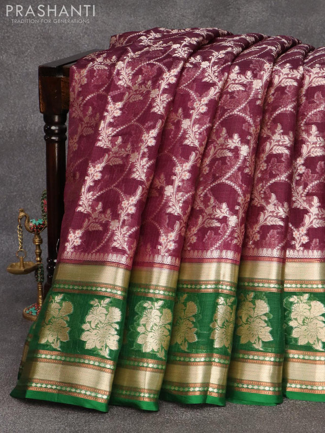 Pure Banarasi Silk Kota Sarees