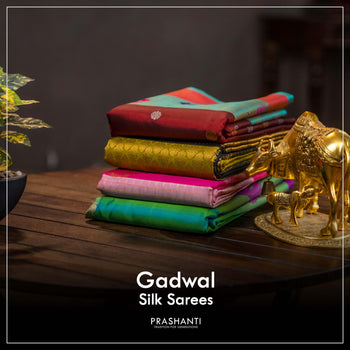 Pure Gadwal Silk Sarees - Prashanti Sarees