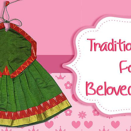 Traditional Lehenga (Paavadai Sattai) - Prashanti Sarees