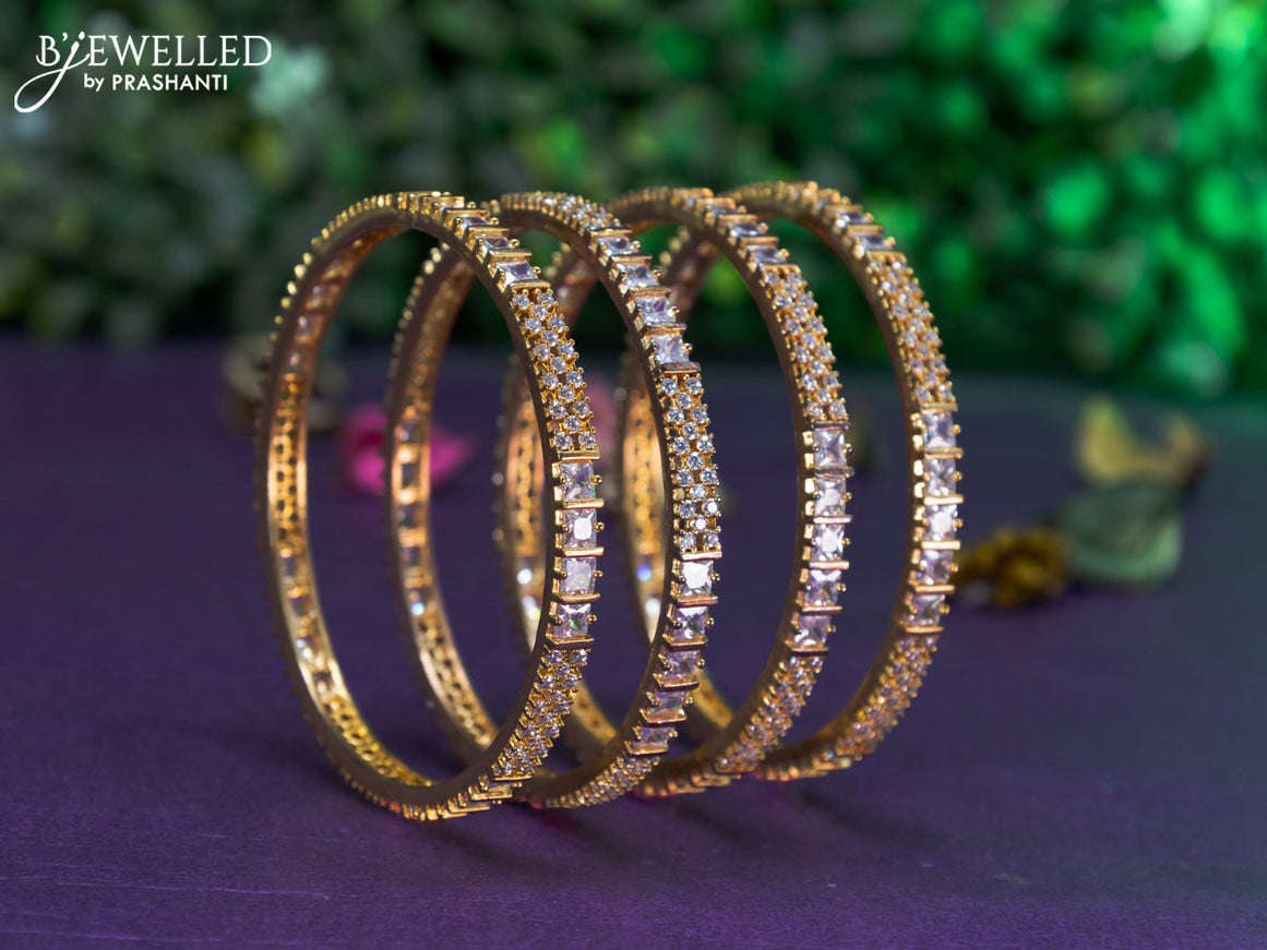 Antique bangle with cz stones