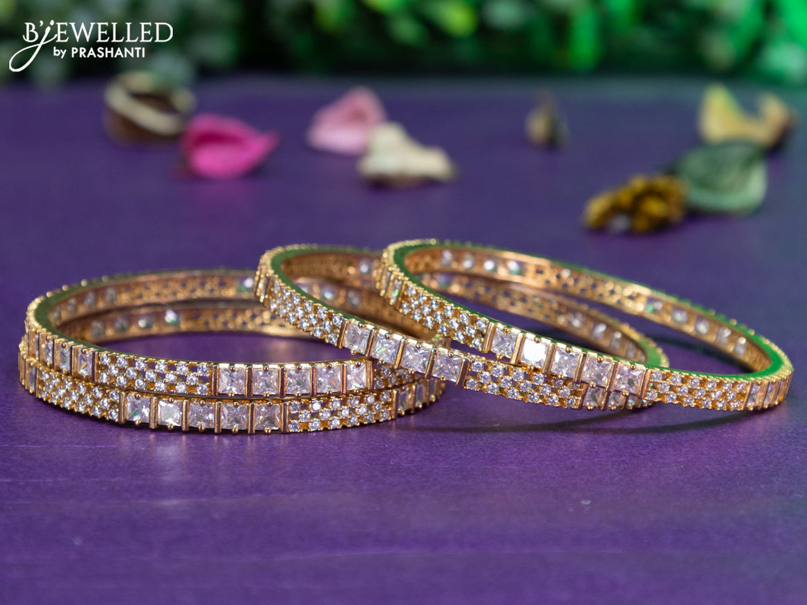 Antique bangle with cz stones