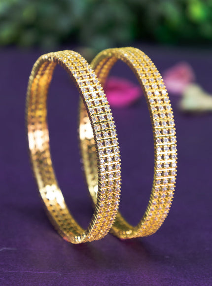 Antique bangle with cz stones