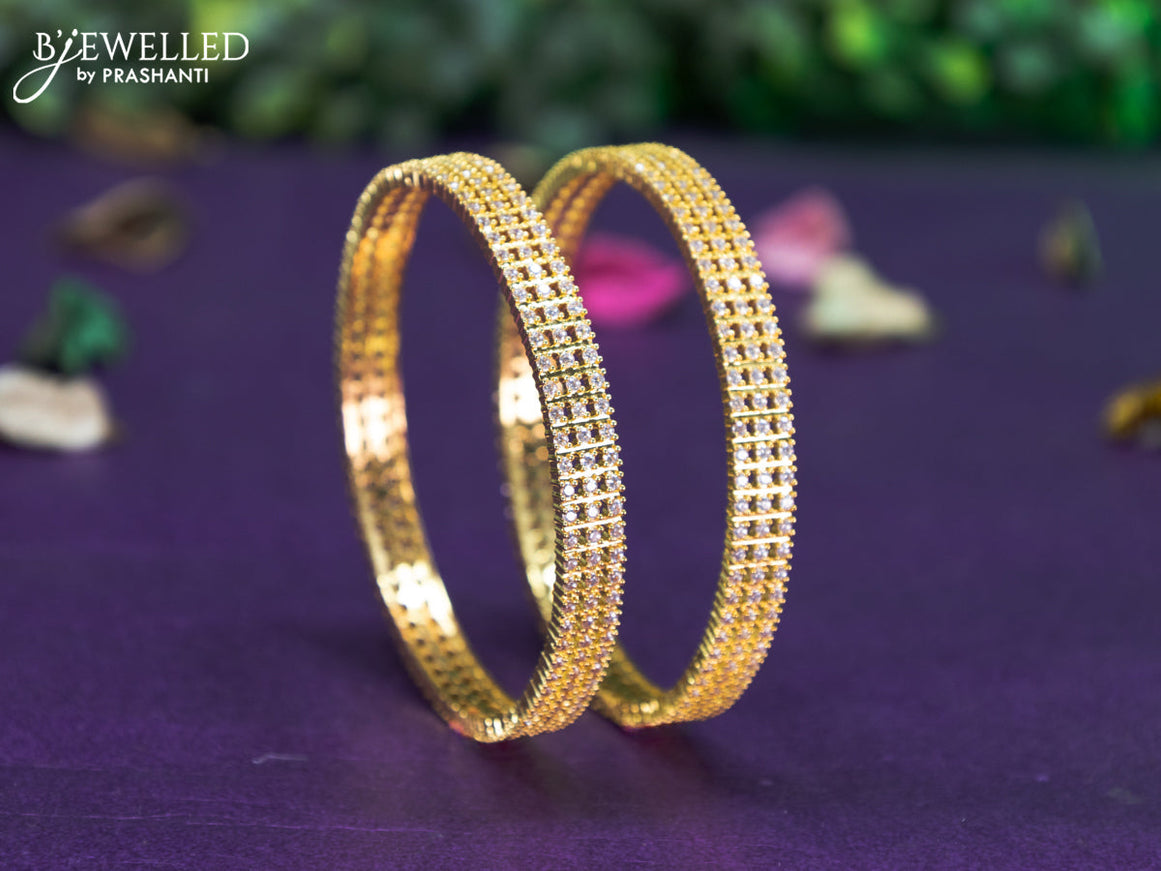 Antique bangle with cz stones