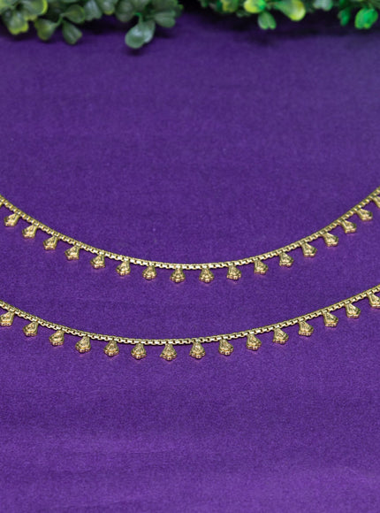 Antique anklet with simple design