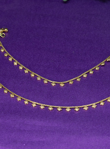 Antique anklet with simple design