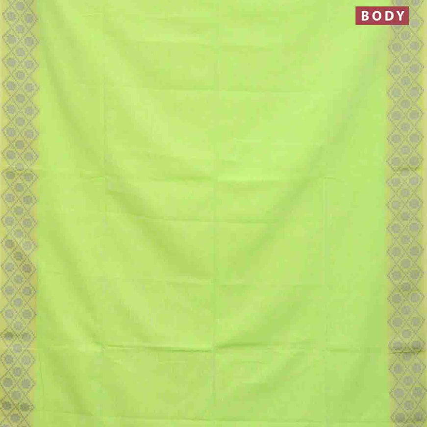 Khadi cotton sarees light pink with plain body and thread woven border