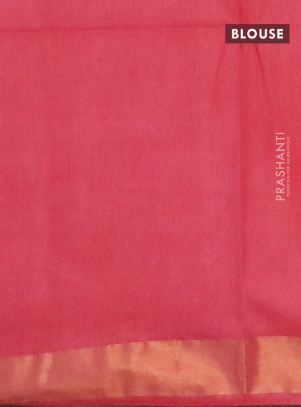 Munga jacquard saree red with allover geometric zari weaves and zari woven border