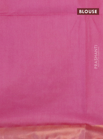 Munga jacquard saree lotus pink with allover geometric zari weaves and zari woven border