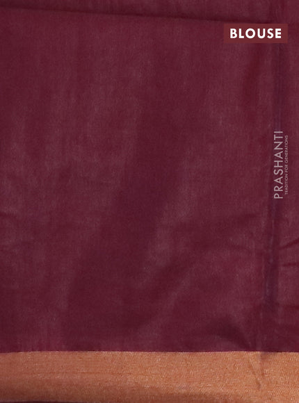 Munga jacquard saree maroon with allover geometric zari weaves and zari woven border