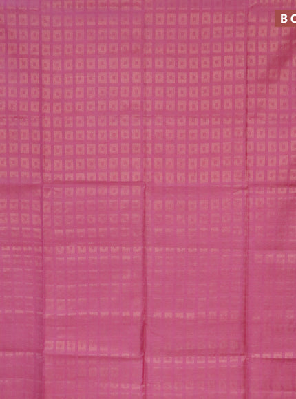 Munga jacquard saree pink shade with allover zari weaves and zari woven border