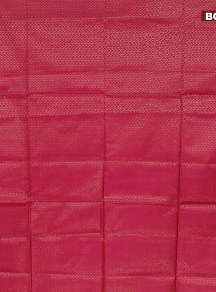 Munga jacquard saree pink with allover zari weaves and sequin work pallu