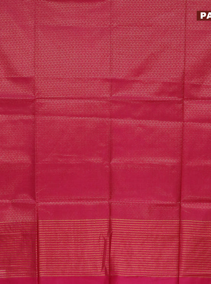 Munga jacquard saree pink with allover zari weaves and sequin work pallu