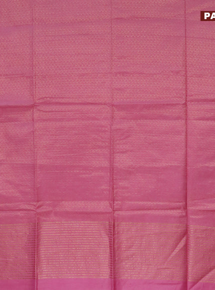 Munga jacquard saree light pink with allover zari weaves and sequin work pallu