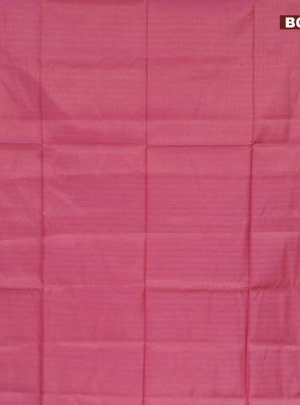 Munga jacquard saree light pink with allover zari weaves and sequin work pallu