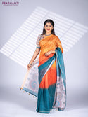 Semi Chanderi Sarees