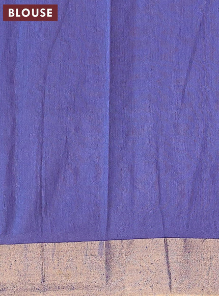 Bhagalpuri saree blue with allover bandhani prints and zari woven border - {{ collection.title }} by Prashanti Sarees