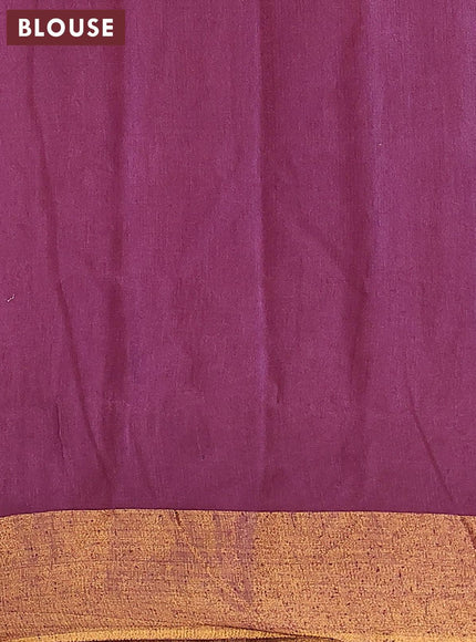 Bhagalpuri saree wine shade with allover bandhani prints and zari woven border - {{ collection.title }} by Prashanti Sarees