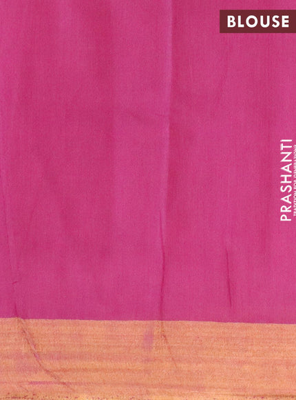 Bhagalpuri saree purple with allover butta prints and zari woven border - {{ collection.title }} by Prashanti Sarees