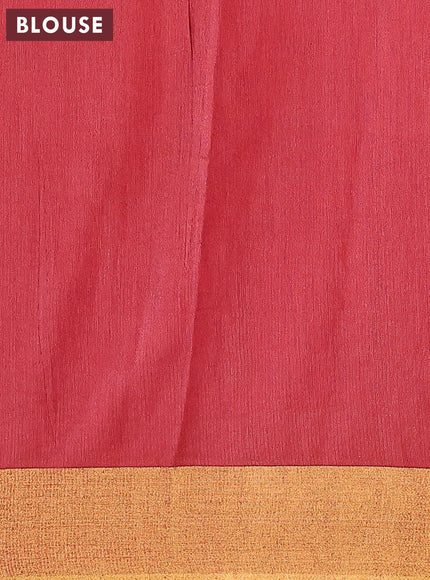 Bhagalpuri saree maroon with allover butta prints and zari woven border - {{ collection.title }} by Prashanti Sarees