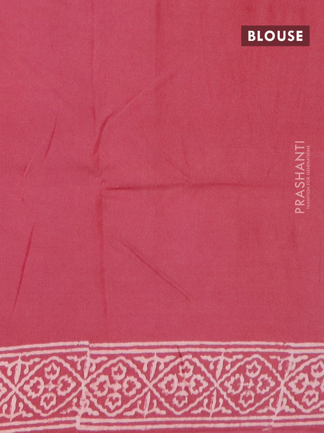 Pashmina silk saree maroon shade with butta prints and printed border