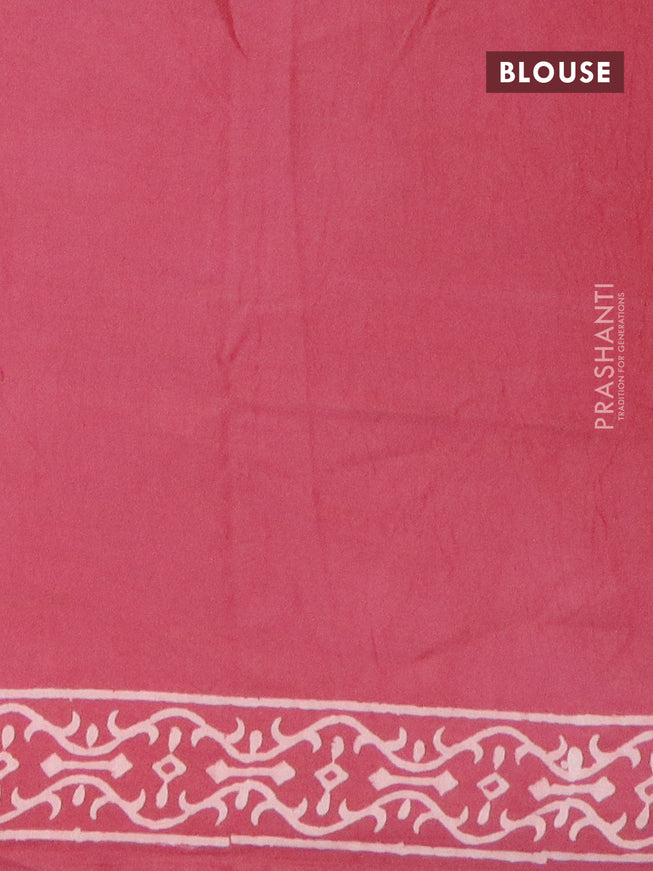 Pashmina silk saree maroon shade with allover prints and printed border