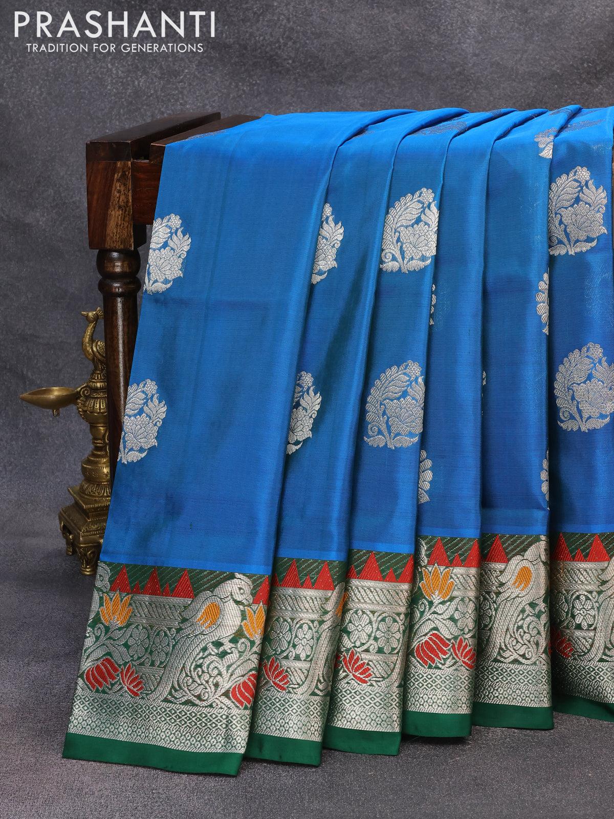 Chenderi sarees | latest cotton & silk chenderi sarees online from weavers  | TPCH01065