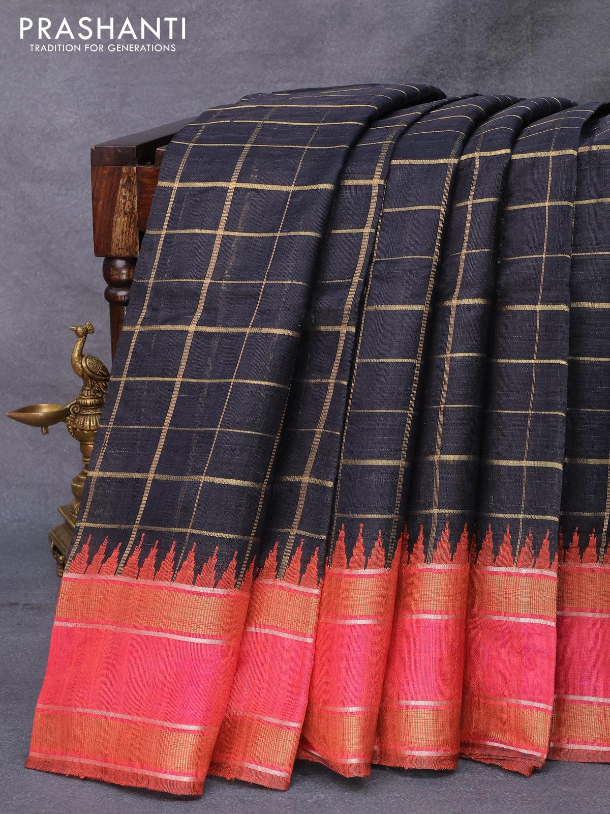 Trending Styles | Casual Dupion Silk Sarees online shopping