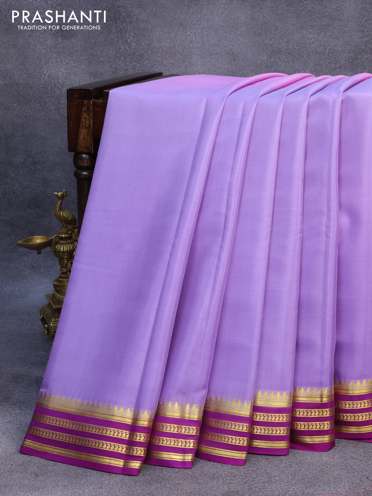 GGF Semi-Mysore silk sarees with rich pallu at Rs.850/Piece in surat offer  by geet gauri fashion