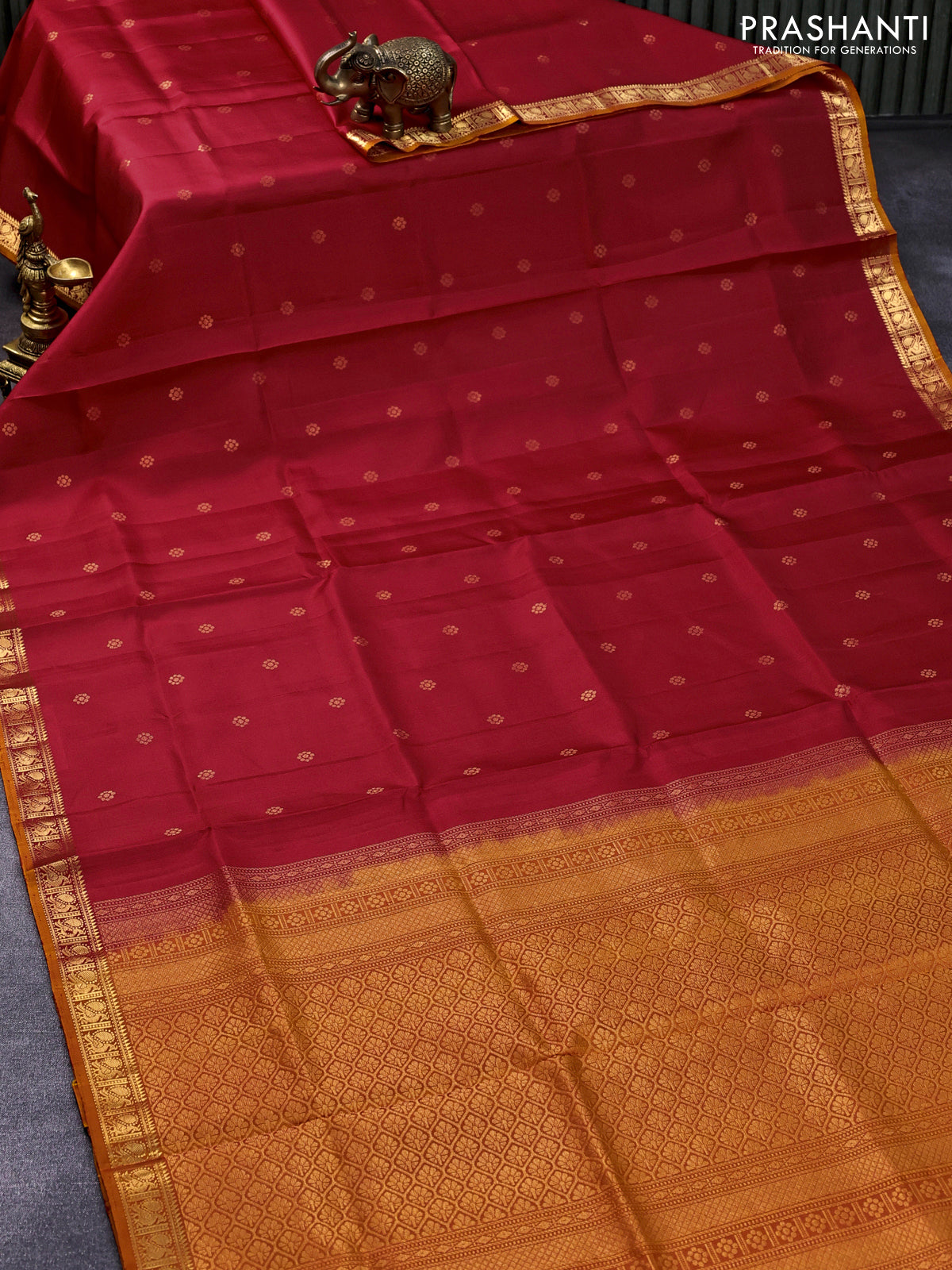 Vivid Pink Woven Handloom Paithani Saree – Zari Banaras