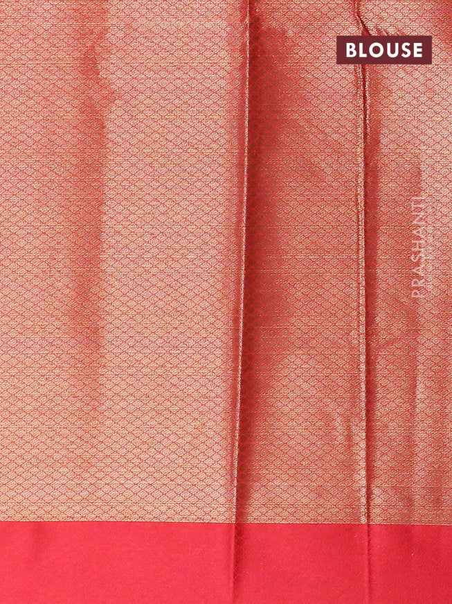 Banarasi kota saree maroon with allover zari weaves & buttas and zari woven simple border