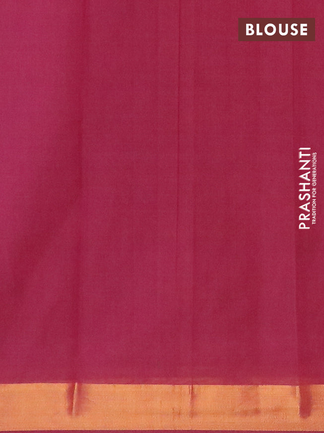 Chirala cotton saree maroon with allover prints and zari woven border