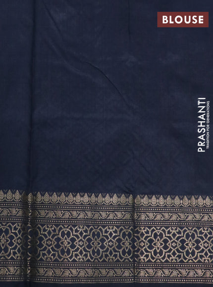 Pure banarasi katan silk saree elephant grey with paisley zari woven buttas and zari woven border