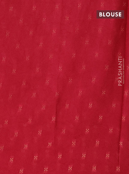 Semi crepe saree maroon and pastel maroon with kalamkari prints and long zari woven simple border