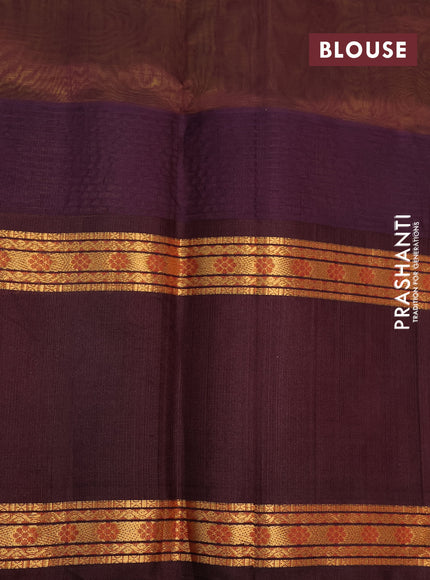 Kuppadam silk cotton saree lime yellow and deep maroon with silver & gold zari woven tilak buttas and temple design rettapet zari woven butta border