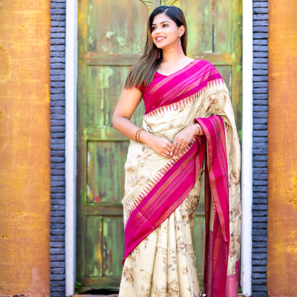 Collection image for: Tussar Silk - Vidarbha Borders