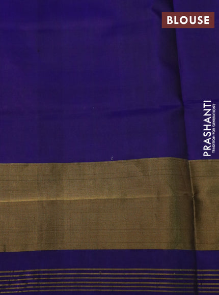 Rajkot patola silk saree pink and blue with allover ikat weaves and zari woven ikat border