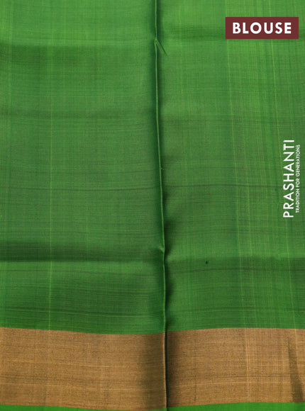 Pure uppada silk saree pink with zari woven buttas and zari woven border